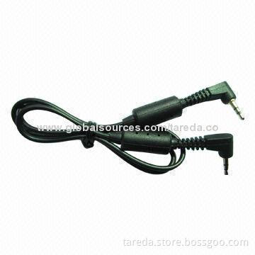 RCA 3.5mm Stereo Audio Cable with Two Cores, UL/CE/RoHS Mark